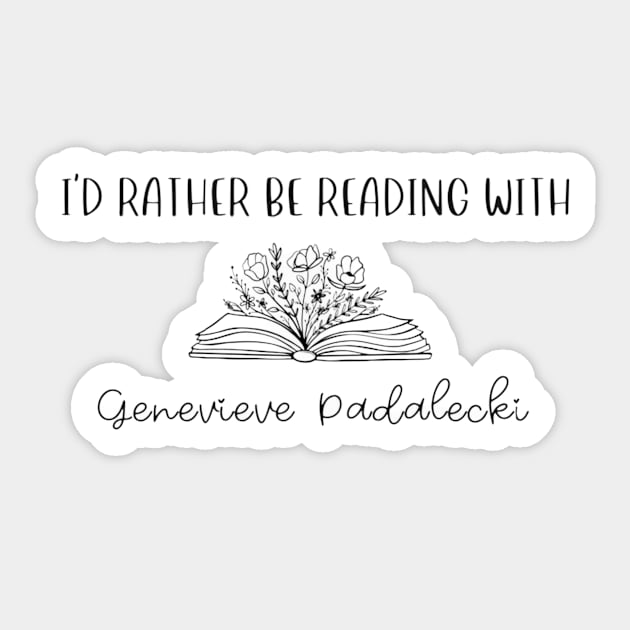 I'd rather be reading Sticker by sammysangelsdesigns